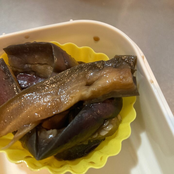 冷製!ナスの味噌ポン和え